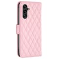 Pikkukuva 7 / 7: SKALO Samsung A05s 4G BINFEN COLOR Tikattu Lompakko - Pinkki