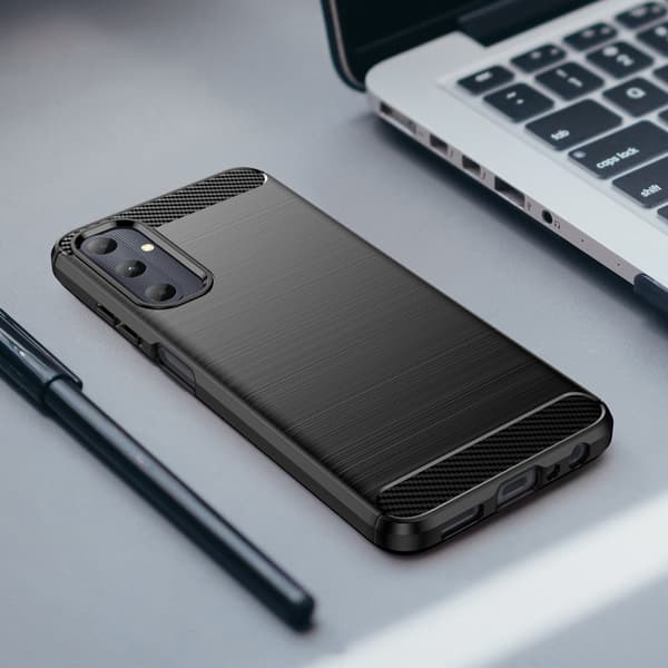 SKALO Samsung A05s 4G Armor Carbon Stöttåligt TPU-skal