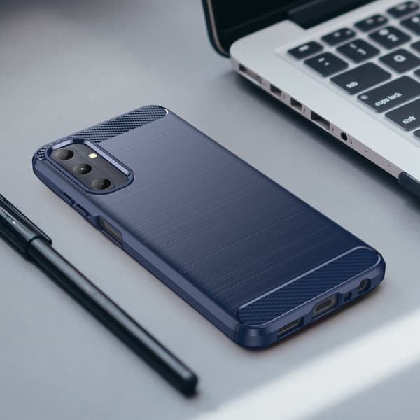 SKALO Samsung A05s 4G Armor Carbon Stöttåligt TPU-skal