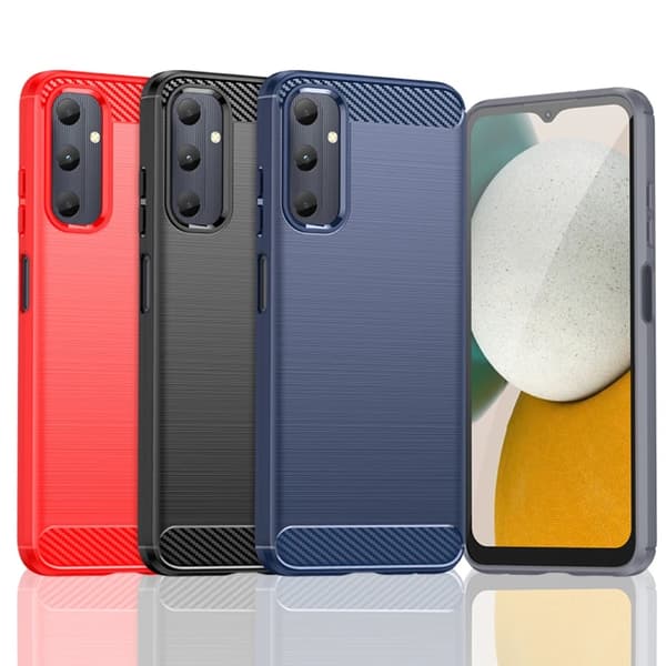 SKALO Samsung A05s 4G Armor Carbon Stöttåligt TPU-skal