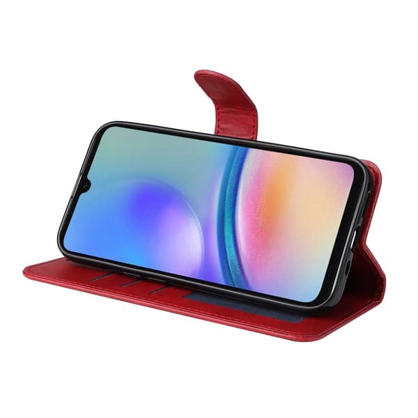 SKALO Samsung A05s 4G PU-Läder Plånboksfodral