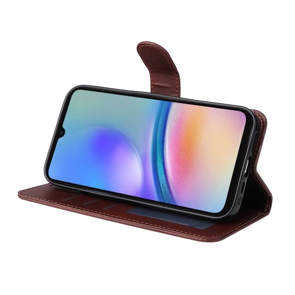 SKALO Samsung A05s 4G PU-Läder Plånboksfodral