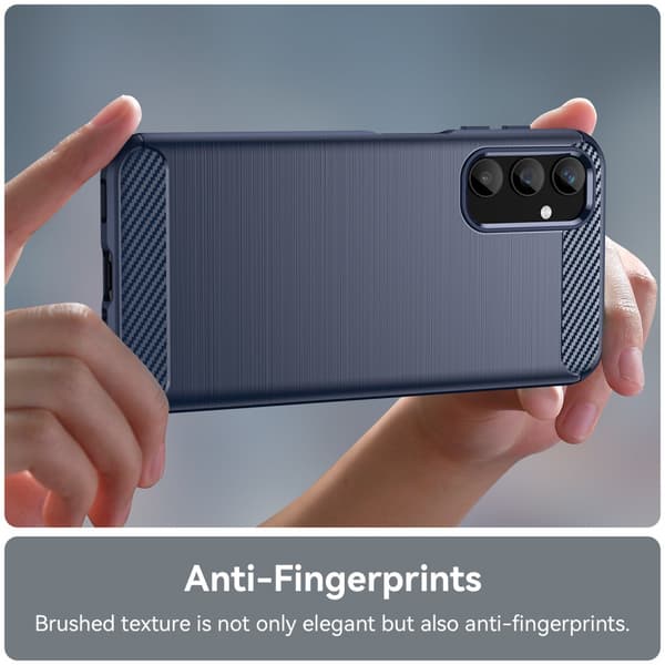 SKALO Samsung A25 5G Armor Carbon Stöttåligt TPU-skal