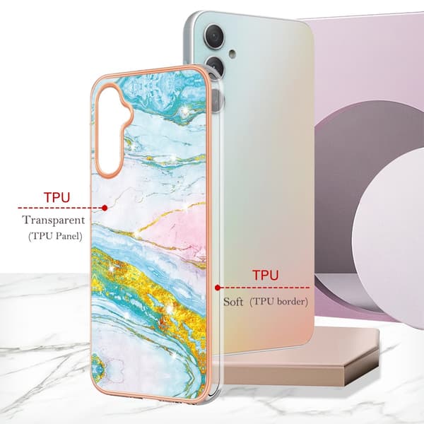 SKALO Samsung A25 5G Marmor TPU-cover - #5