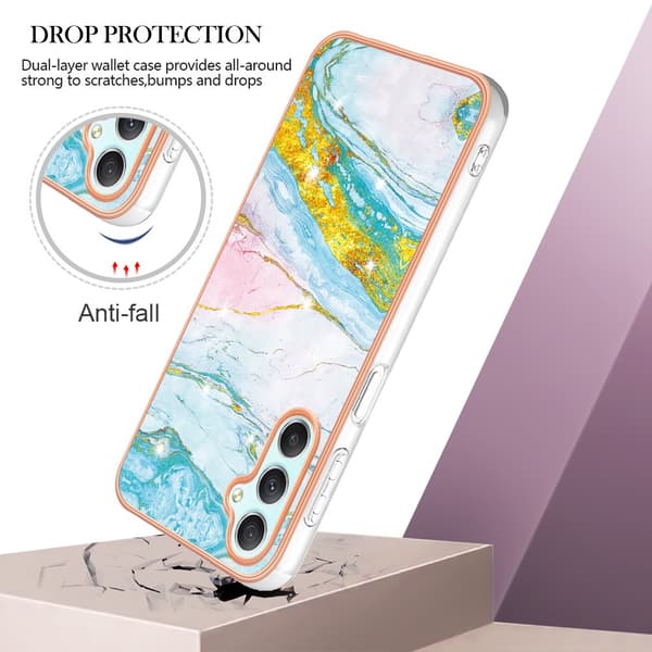 SKALO Samsung A25 5G Marmor TPU-cover - #5
