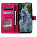 Pikkukuva 2 / 5: SKALO Samsung A25 5G Mandala lompakkokotelo - Cerise