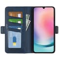 Pikkukuva 2 / 6: SKALO Samsung A25 5G Premium Wallet Lompakkokotelo - Sininen
