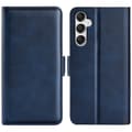 Pikkukuva 1 / 6: SKALO Samsung A25 5G Premium Wallet Lompakkokotelo - Sininen