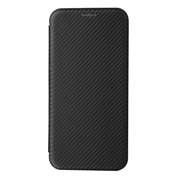 SKALO Samsung S23 FE Carbon Fiber Lompakkokotelo - Musta