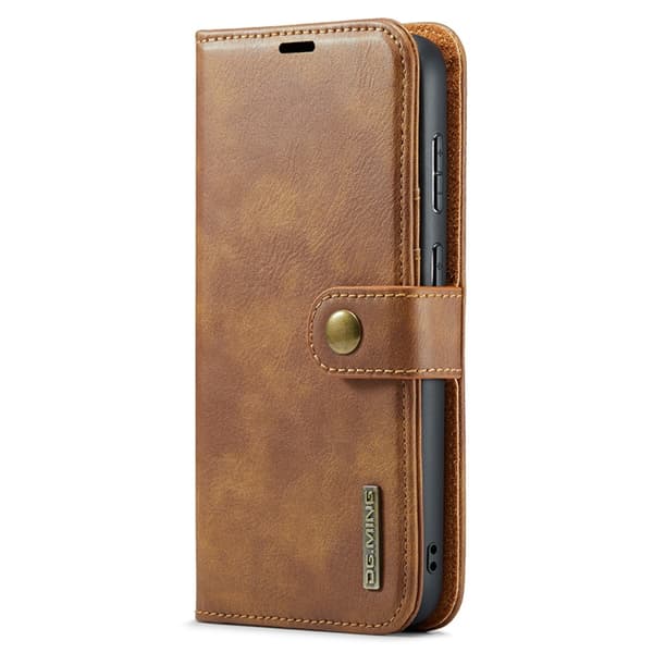 DG MING Samsung S23 FE 2-i-1 Magnet Plånboksfodral - Brun