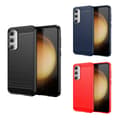 Miniatyrbillede 9 af 9: SKALO Samsung S23 FE Armor Carbon Stødsikker TPU-cover