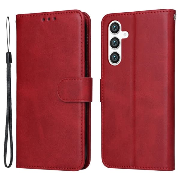 SKALO Samsung S23 FE PU-Läder Plånboksfodral