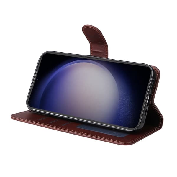 SKALO Samsung S23 FE PU-Läder Plånboksfodral