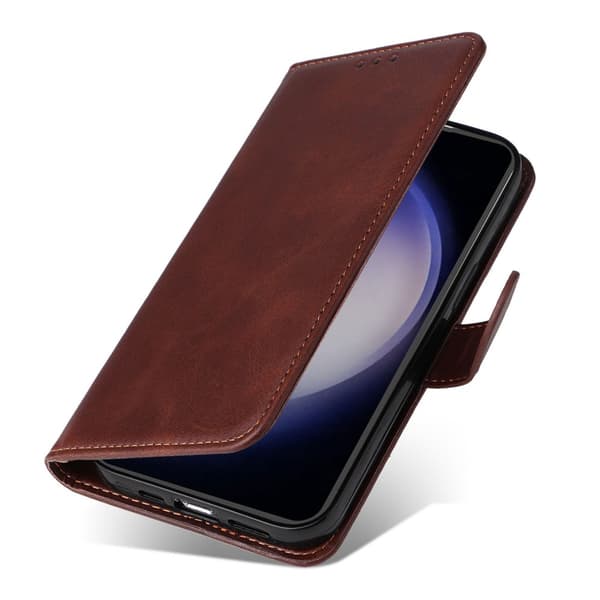 SKALO Samsung S23 FE PU-Läder Plånboksfodral