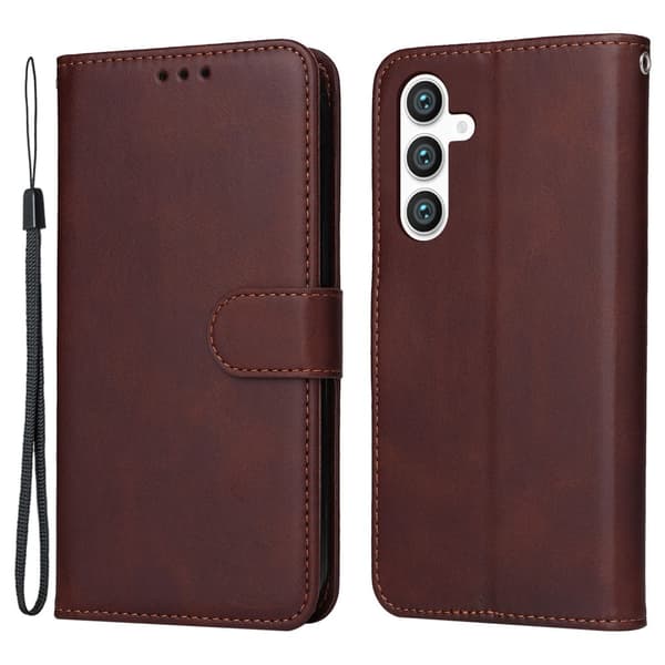 SKALO Samsung S23 FE PU-Läder Plånboksfodral