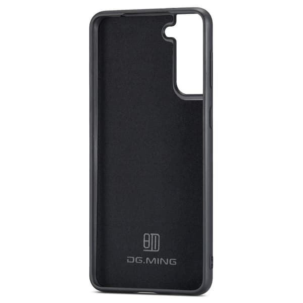 DG.MING Samsung S24 Premium PU-Läder Hybrid Skal - Brun