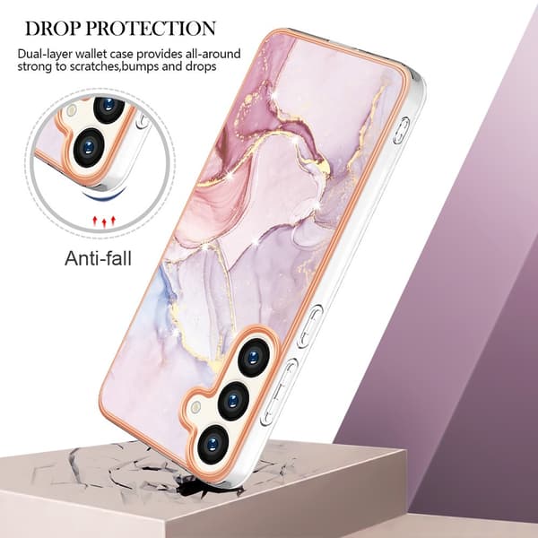 SKALO Samsung S24 Marmor TPU-cover - #2