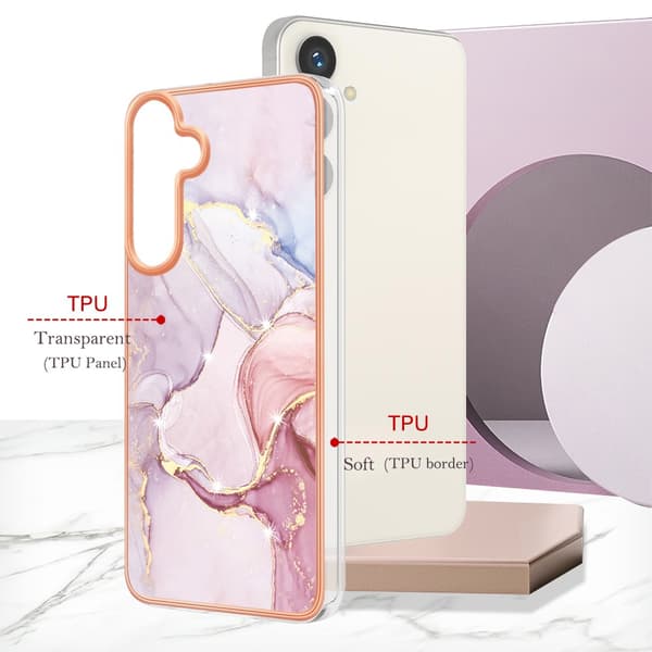 SKALO Samsung S24 Marmor TPU-cover - #2