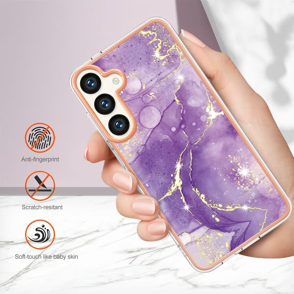 SKALO Samsung S24 Marmor TPU-cover - #1