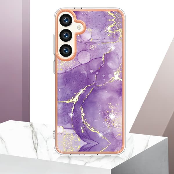 SKALO Samsung S24 Marmor TPU-cover - #1