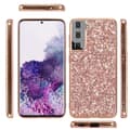 Pikkukuva 5 / 6: SKALO Samsung S24 Glitteriä TPU Suojakuori - Kulta