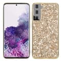 Pikkukuva 1 / 6: SKALO Samsung S24 Glitteriä TPU Suojakuori - Kulta