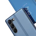 Miniatyrbillede 4 af 8: SKALO Samsung S24 Clear View Flip Cover - Lilla