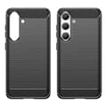 Miniatyrbillede 2 af 9: SKALO Samsung S24 Armor Carbon Stødsikker TPU-cover