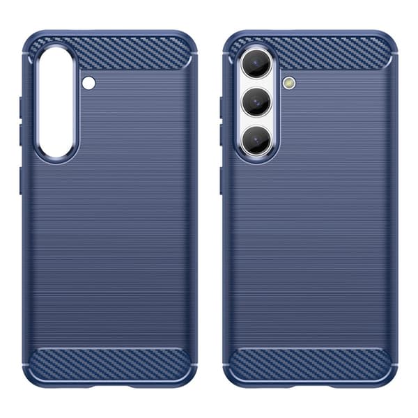 SKALO Samsung S24 Armor Carbon Stødsikker TPU-cover