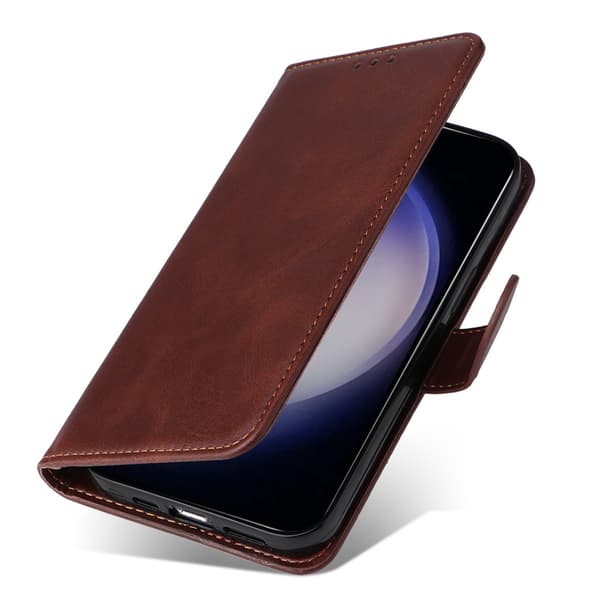 SKALO Samsung S24 PU-nahkainen Lompakkokotelo