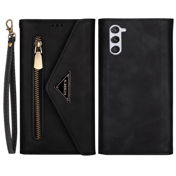 SKALO Samsung S24 Evelope Clutch 8-RUM - Sort