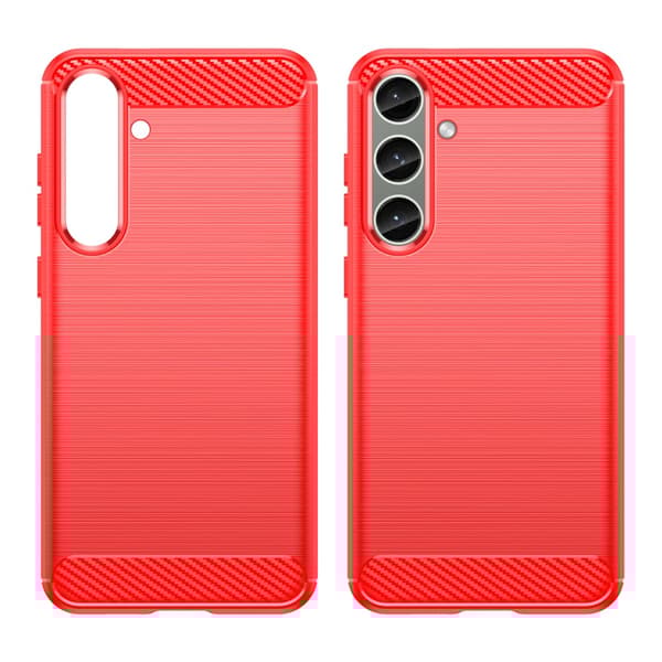 SKALO Samsung S24+ Armor Carbon Stødsikker TPU-cover