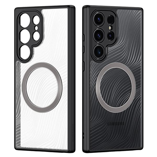 DUX DUCIS Samsung S24 Ultra Aimo Series Magnetic Ring Cover - Sort