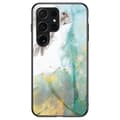 Miniatyrbillede 1 af 7: SKALO Samsung S24 Ultra Marmor hærdet glas TPU Cover - #2