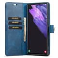 Pikkukuva 2 / 11: DG MING Samsung S24 Ultra 2-in-1 magneetti lompakkokotelo - Sininen