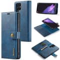 Pikkukuva 1 / 11: DG MING Samsung S24 Ultra 2-in-1 magneetti lompakkokotelo - Sininen