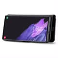 Miniatyrbillede 3 af 11: DG MING Samsung S24 Ultra 2-i-1 Magnet Pungetui - Sort