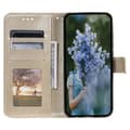 Pikkukuva 2 / 6: SKALO Samsung S24 Ultra Mandala lompakkokotelo - Kulta
