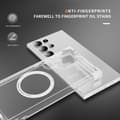 Miniatyrbillede 5 af 8: SKALO Samsung S24 Ultra Ekstra stærk magnetisk ring Bumper TPU-cover - Hvid