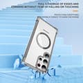 Miniatyrbillede 4 af 8: SKALO Samsung S24 Ultra Ekstra stærk magnetisk ring Bumper TPU-cover - Sort