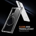 Miniatyrbillede 7 af 8: SKALO Samsung S24 Ultra Ekstra stærk magnetisk ring Bumper TPU-cover - Sort