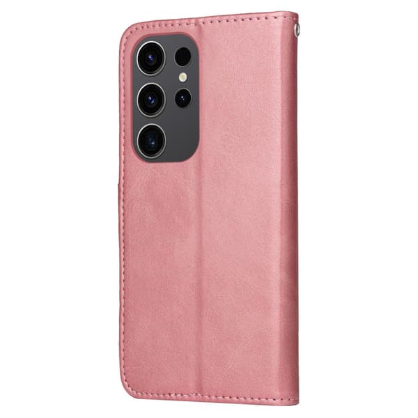 SKALO Samsung S24 Ultra PU-nahkainen Lompakkokotelo