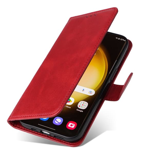 SKALO Samsung S24 Ultra PU-nahkainen Lompakkokotelo