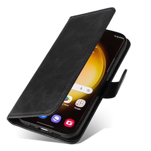 SKALO Samsung S24 Ultra PU-Läder Plånboksfodral