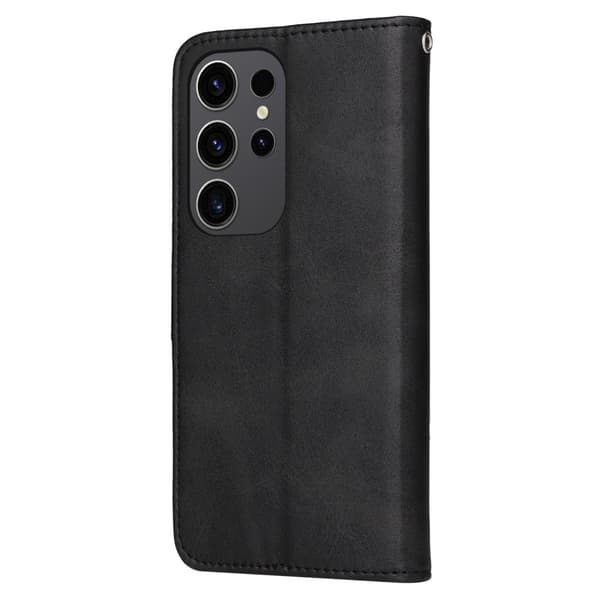 SKALO Samsung S24 Ultra PU-Läder Plånboksfodral