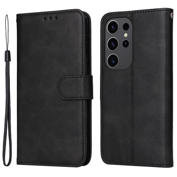 SKALO Samsung S24 Ultra PU-Läder Plånboksfodral