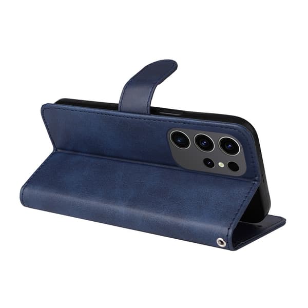 SKALO Samsung S24 Ultra PU-Läder Plånboksfodral