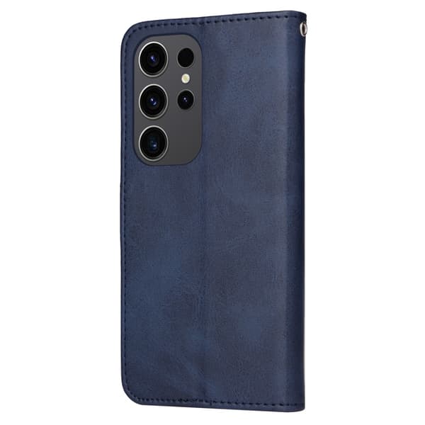 SKALO Samsung S24 Ultra PU-Läder Plånboksfodral