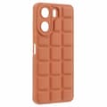Pikkukuva 3 / 6: SKALO Xiaomi Redmi 13C 4G Puffer Bumper TPU-suojakuori - Vaaleanruskea