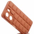 Pikkukuva 6 / 6: SKALO Xiaomi Redmi 13C 4G Puffer Bumper TPU-suojakuori - Vaaleanruskea